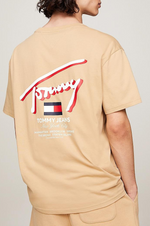 Laden Sie das Bild in den Galerie-Viewer, T-Shirt Tommy Jeans beige
