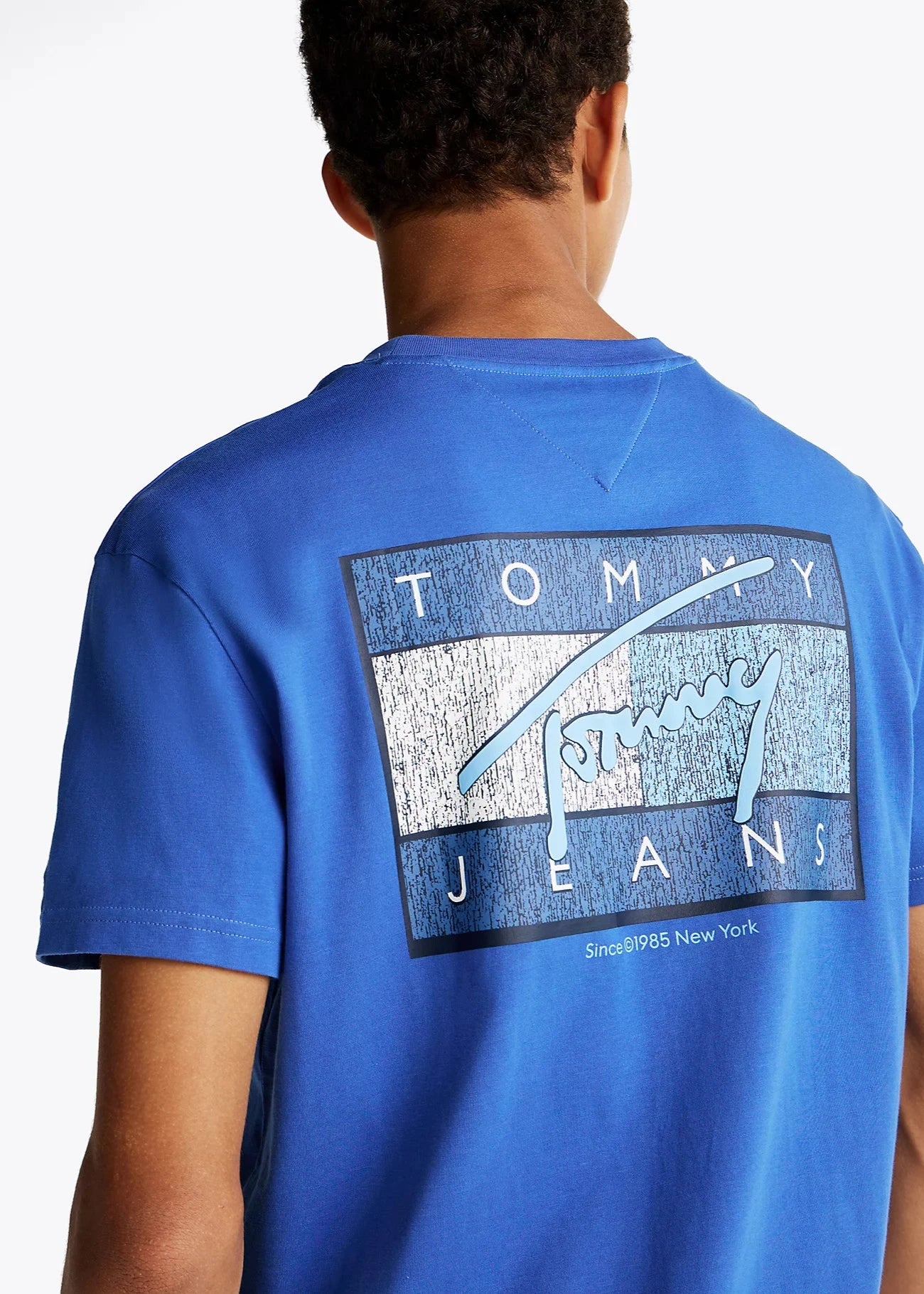 T-Shirt Tommy Jeans bleu pour homme | Georgespaul 