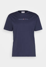 Charger l&#39;image dans la galerie, T-Shirt Tommy Jeans marine en coton pour homme I Georgespaul
