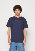 Charger l&#39;image dans la galerie, T-Shirt Tommy Jeans marine en coton pour homme I Georgespaul
