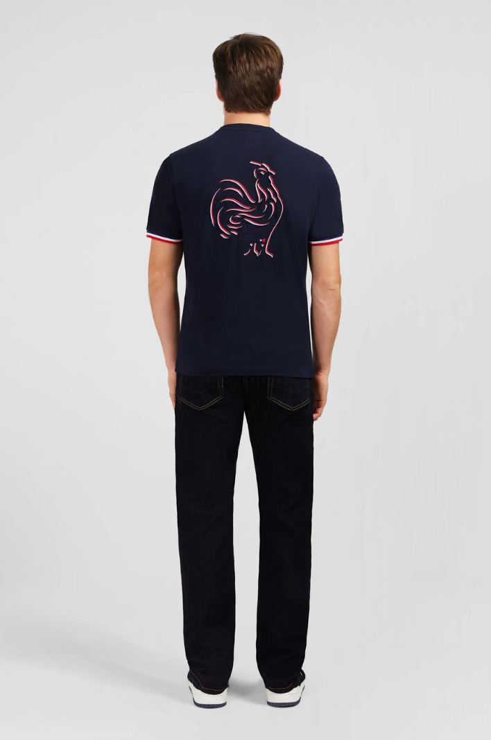 T-Shirt XV de France homme Eden Park marine | Georgespaul