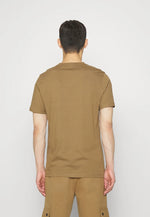 Charger l&#39;image dans la galerie, T-Shirt col rond BOSS beige en coton pour homme I Georgespaul

