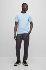 Charger l&#39;image dans la galerie, T-Shirt col rond homme BOSS bleu clair | Georgespaul
