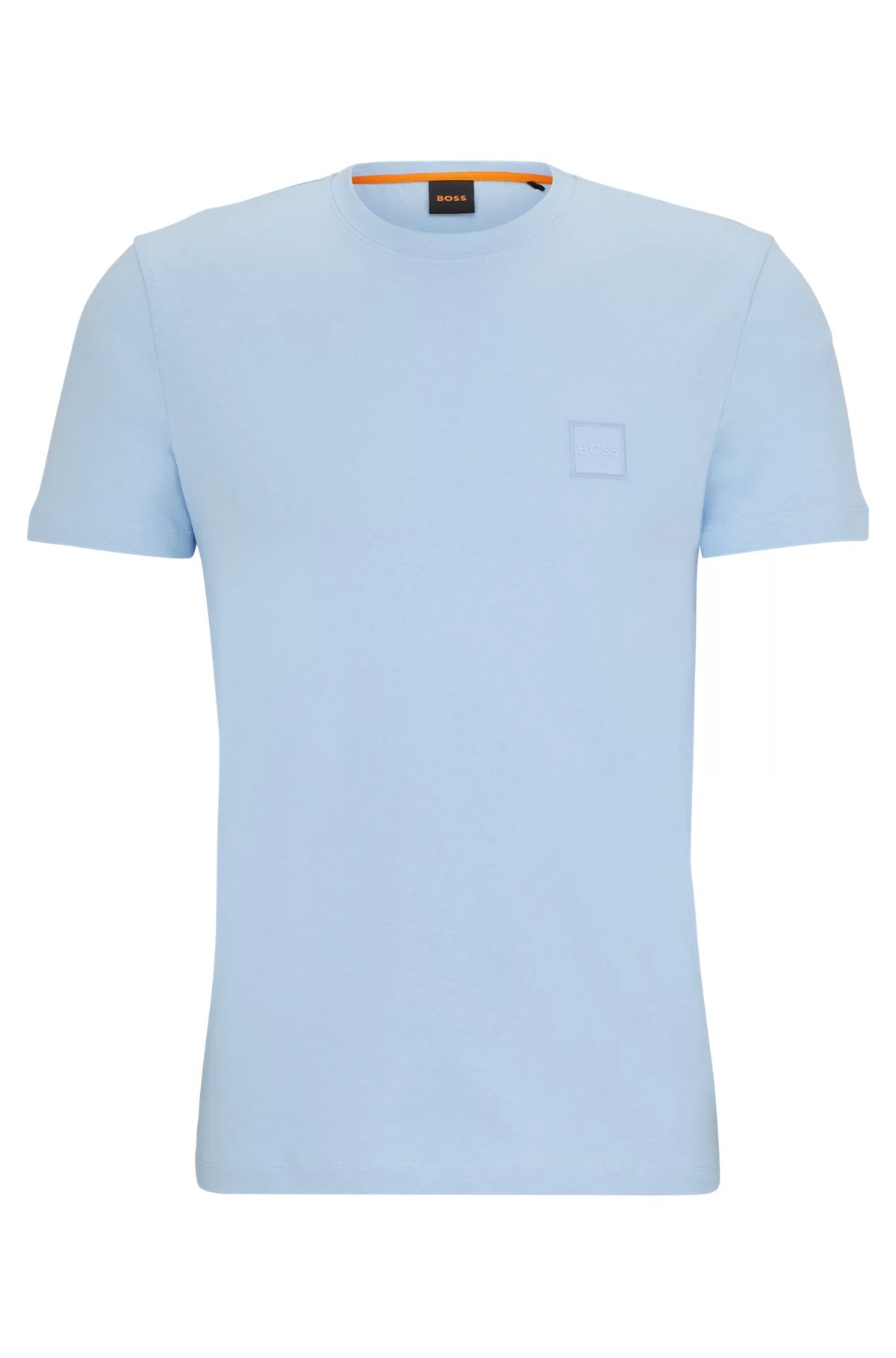 T-Shirt col rond homme BOSS bleu clair | Georgespaul