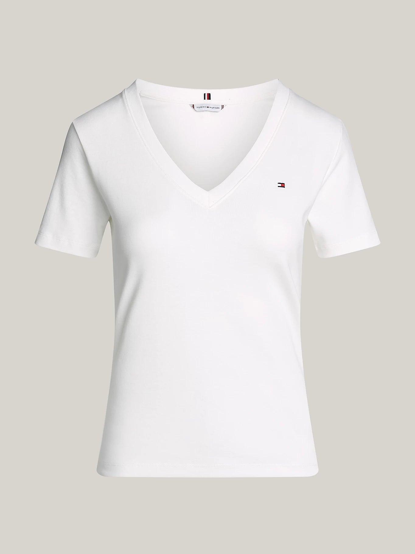 T-Shirt Tommy Hilfiger blanc - Georgespaul