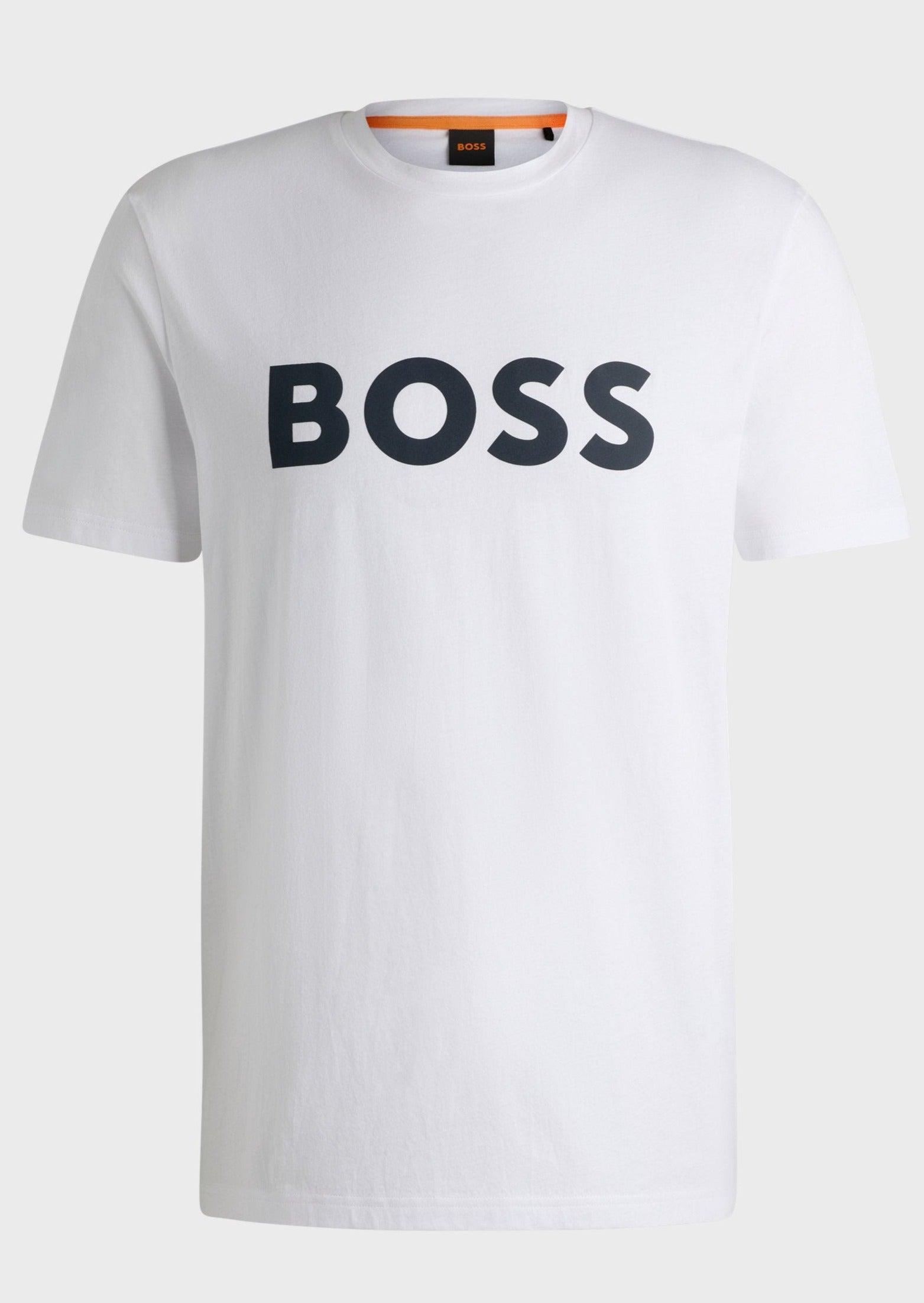 Boss printed t shirt sales