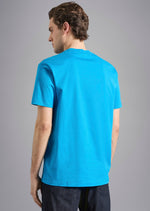 Laden Sie das Bild in den Galerie-Viewer, T-Shirt homme Paul &amp; Shark bleu en coton bio | Georgespaul
