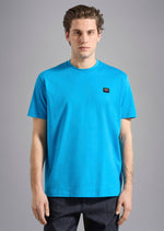 Charger l&#39;image dans la galerie, T-Shirt homme Paul &amp; Shark bleu en coton bio | Georgespaul
