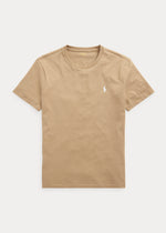 Afbeelding in Gallery-weergave laden, T-Shirt homme Ralph Lauren ajusté beige en jersey I Georgespaul
