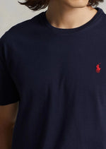 Charger l&#39;image dans la galerie, T-Shirt homme Ralph Lauren ajusté marine | Georgespaul

