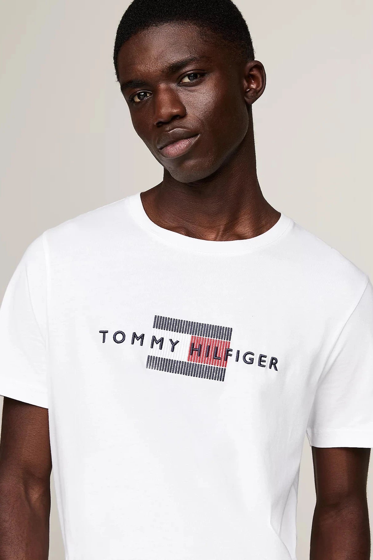 T-Shirt Tommy Hilfiger blanc - Georgespaul