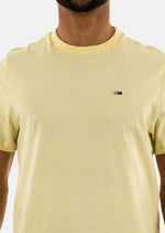 Charger l&#39;image dans la galerie, T-Shirt homme Tommy Jeans ajusté jaune en coton bio | Georgespaul
