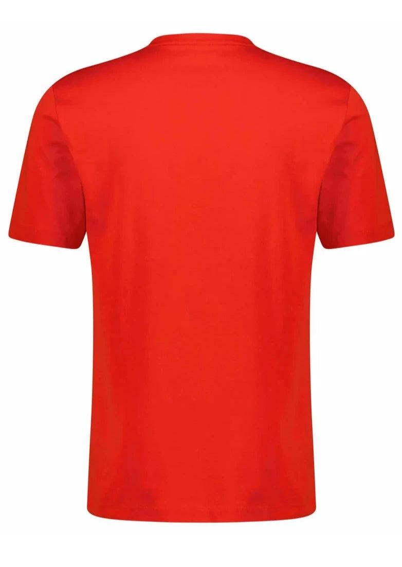 T-Shirt homme logo BOSS rouge | Georgespaul