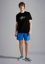 Charger l&#39;image dans la galerie, T-Shirt homme logos Paul &amp; Shark noir | Georgespaul
