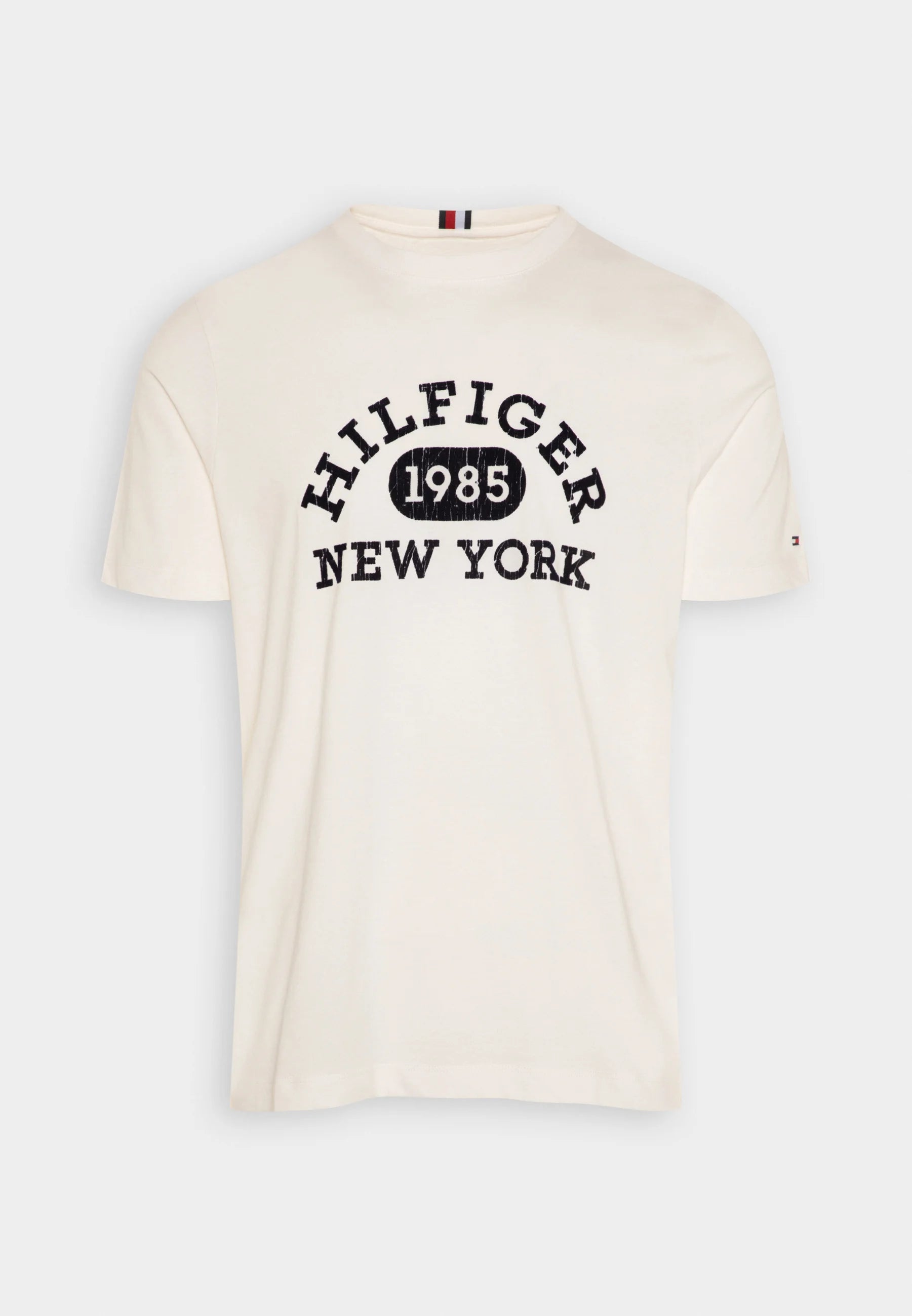 T-Shirt homme Tommy Hilfiger blanc en coton bio I Georgespaul
