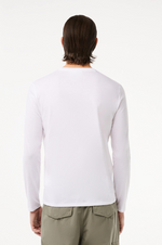 Charger l&#39;image dans la galerie, T-Shirt manches longues Lacoste blanc 
