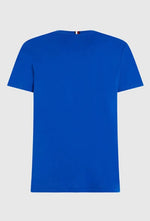 Charger l&#39;image dans la galerie, T-Shirt homme logo Tommy Hilfiger bleu en coton bio I Georgespaul
