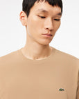 T-Shirt pour homme Lacoste beige | Georgespaul