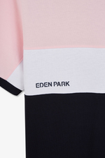 Laden Sie das Bild in den Galerie-Viewer, T-Shirt tricolore Eden Park rose
