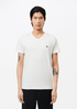 T-shirt Lacoste blanc - Georgespaul