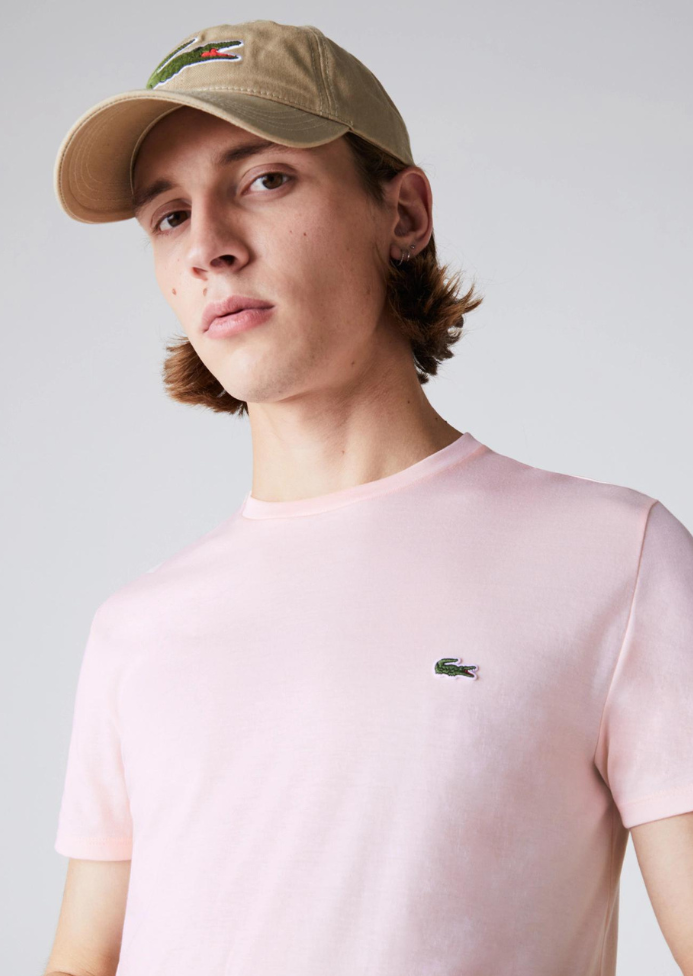 T-shirt Lacoste rose clair