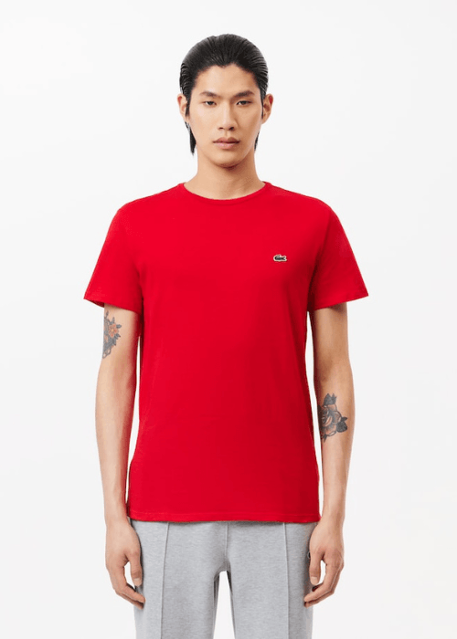 T-shirt Lacoste rouge - Georgespaul