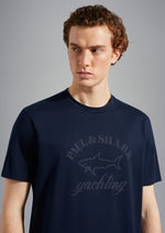 Afbeelding in Gallery-weergave laden, T-shirt Paul &amp; Shark marine coton bio
