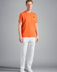 T-shirt homme Paul & Shark orange | Georgespaul