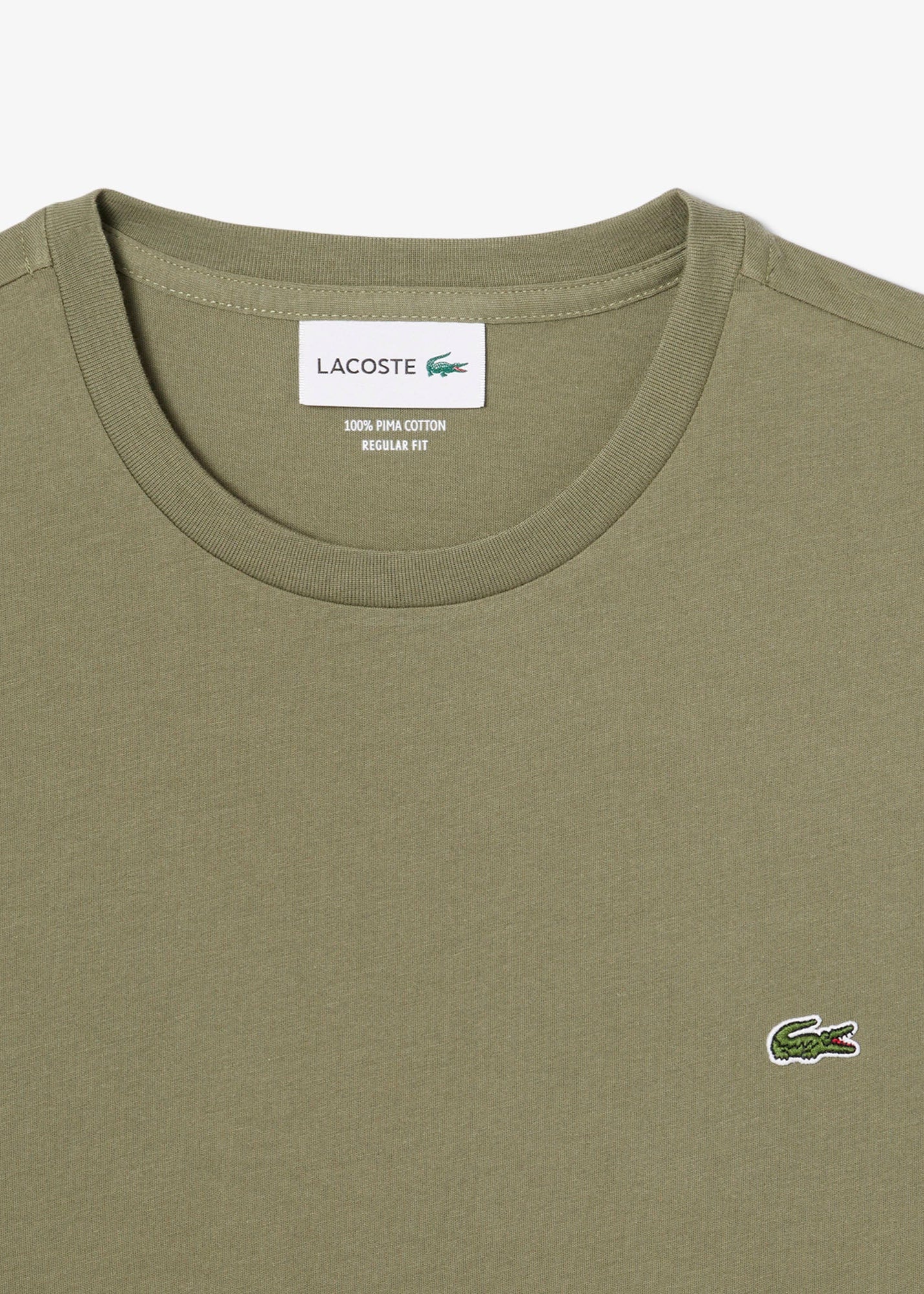 T-shirt Lacoste kaki pour homme | Georgespaul