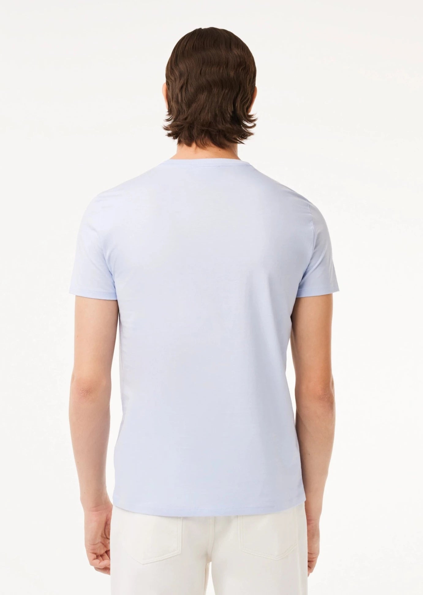 T-shirt homme Lacoste bleu clair | Georgespaul