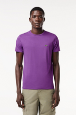 Charger l&#39;image dans la galerie, T-shirt homme Lacoste violet | Georgespaul
