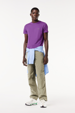Charger l&#39;image dans la galerie, T-shirt homme Lacoste violet | Georgespaul
