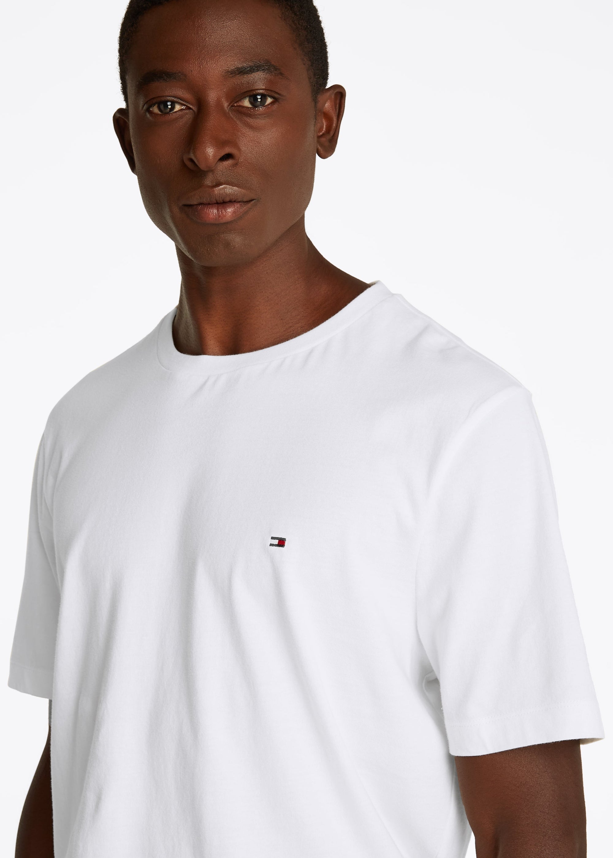 T-Shirt Tommy Hilfiger blanc pour homme | Georgespaul