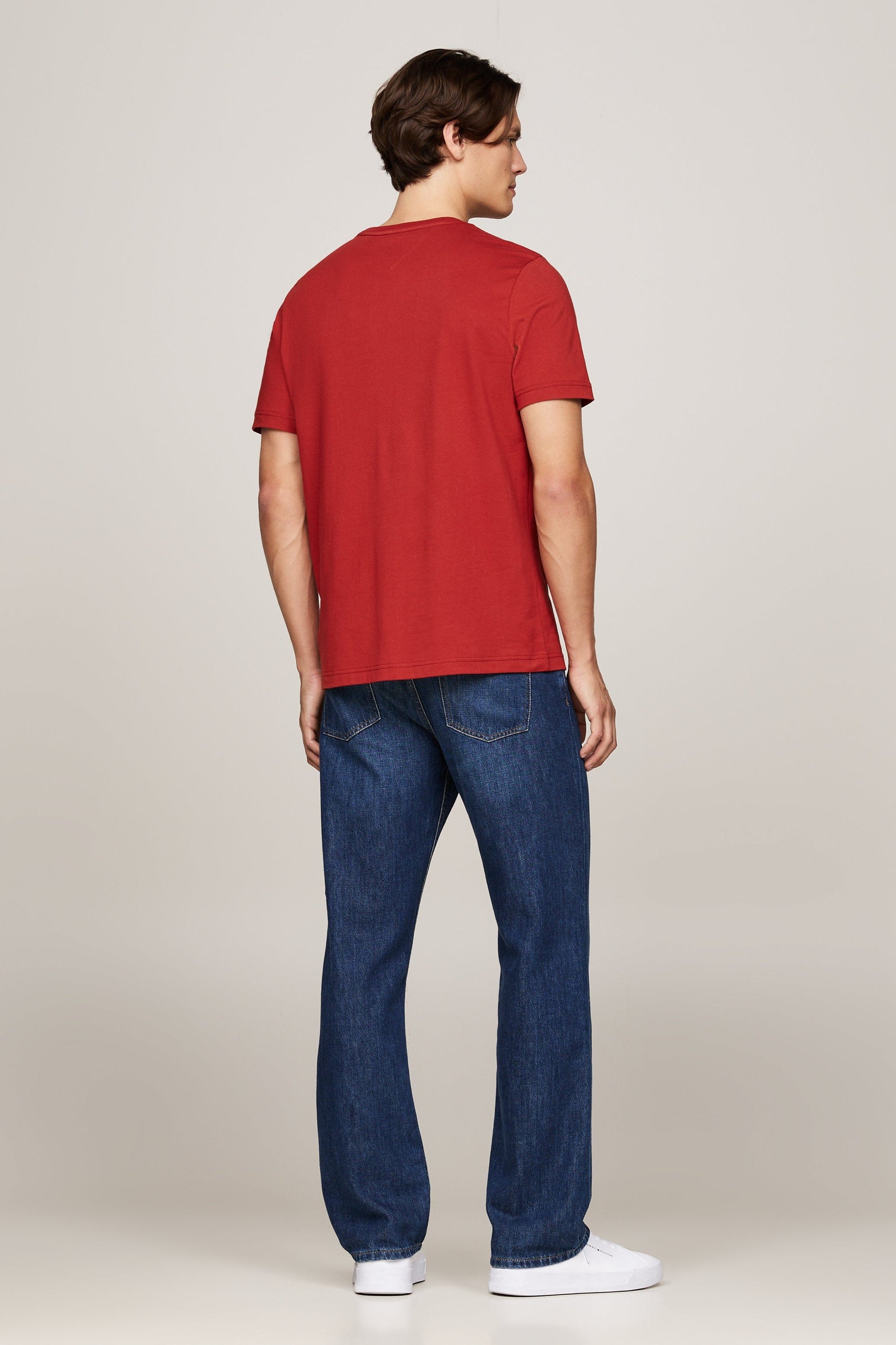 T-Shirt Tommy Hilfiger rouge - Georgespaul