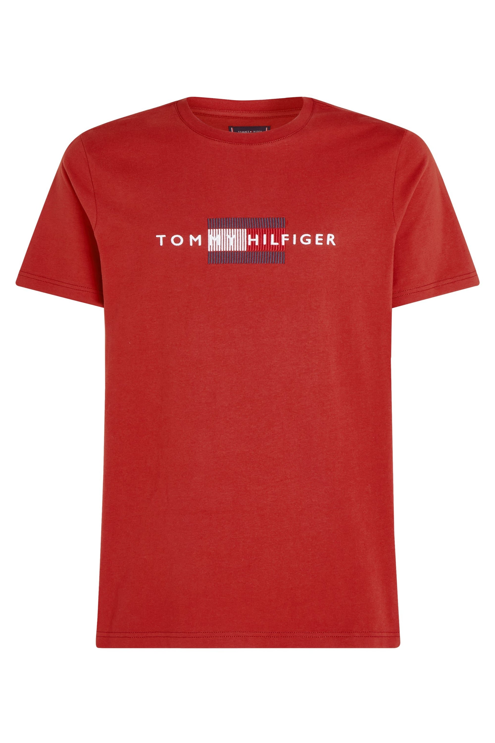 T-Shirt Tommy Hilfiger rouge - Georgespaul