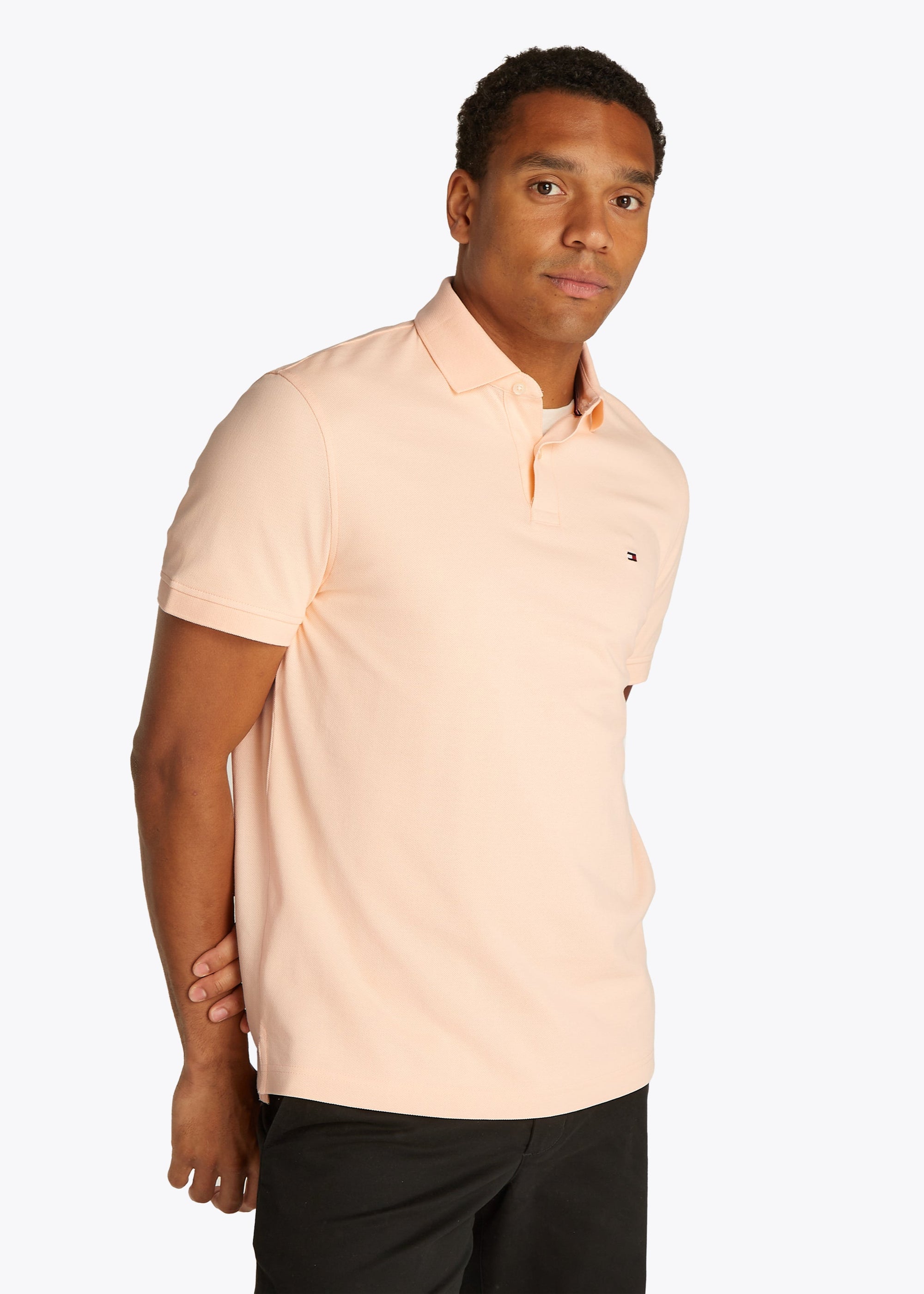 Polo Tommy Hilfiger beige pour homme | Georgespaul