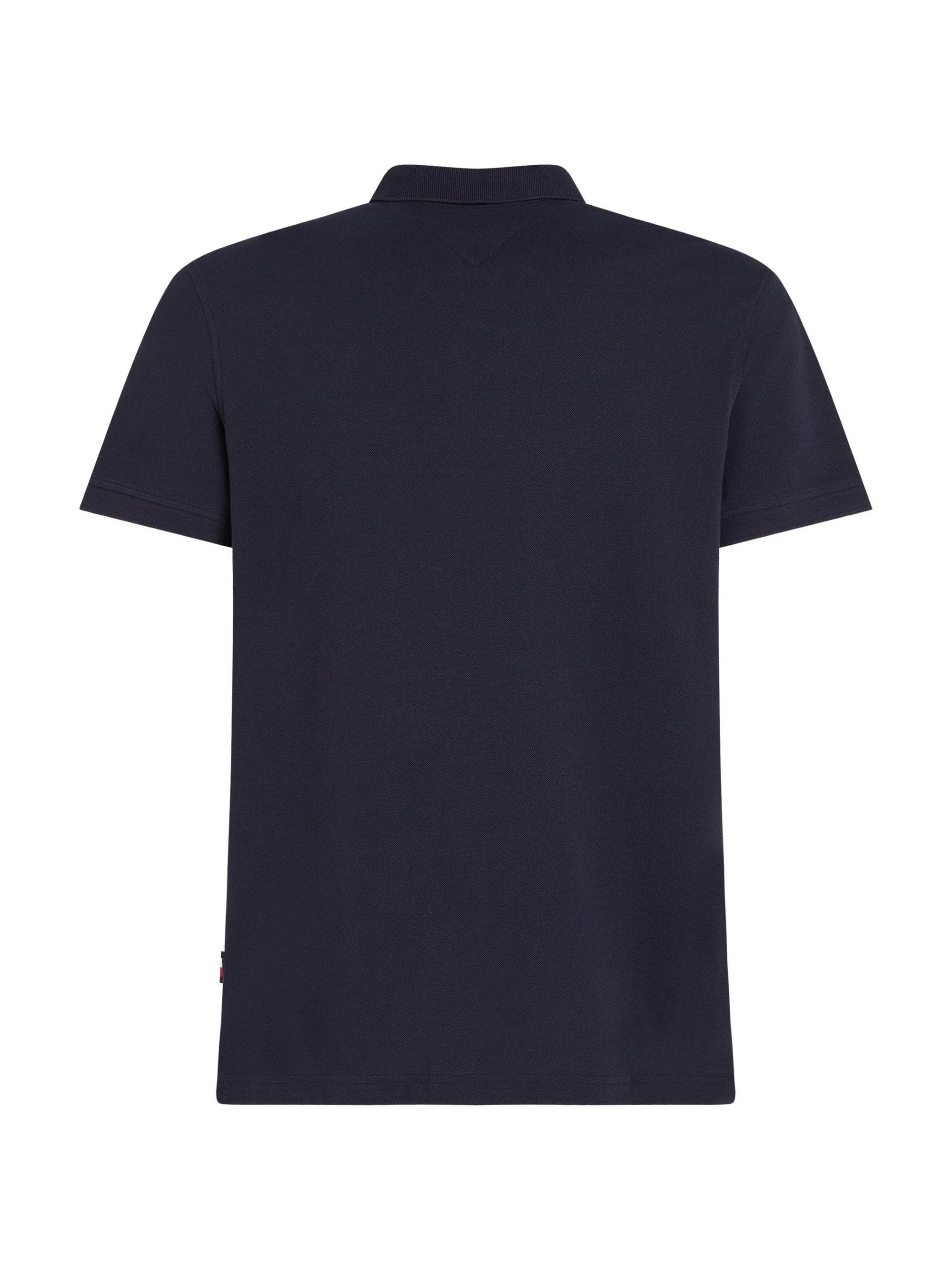 Polo Tommy Hilfiger marine en coton bio - Georgespaul