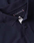 Polo Tommy Hilfiger marine en coton bio - Georgespaul