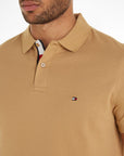 Polo Tommy Hilfiger beige en coton bio - Georgespaul