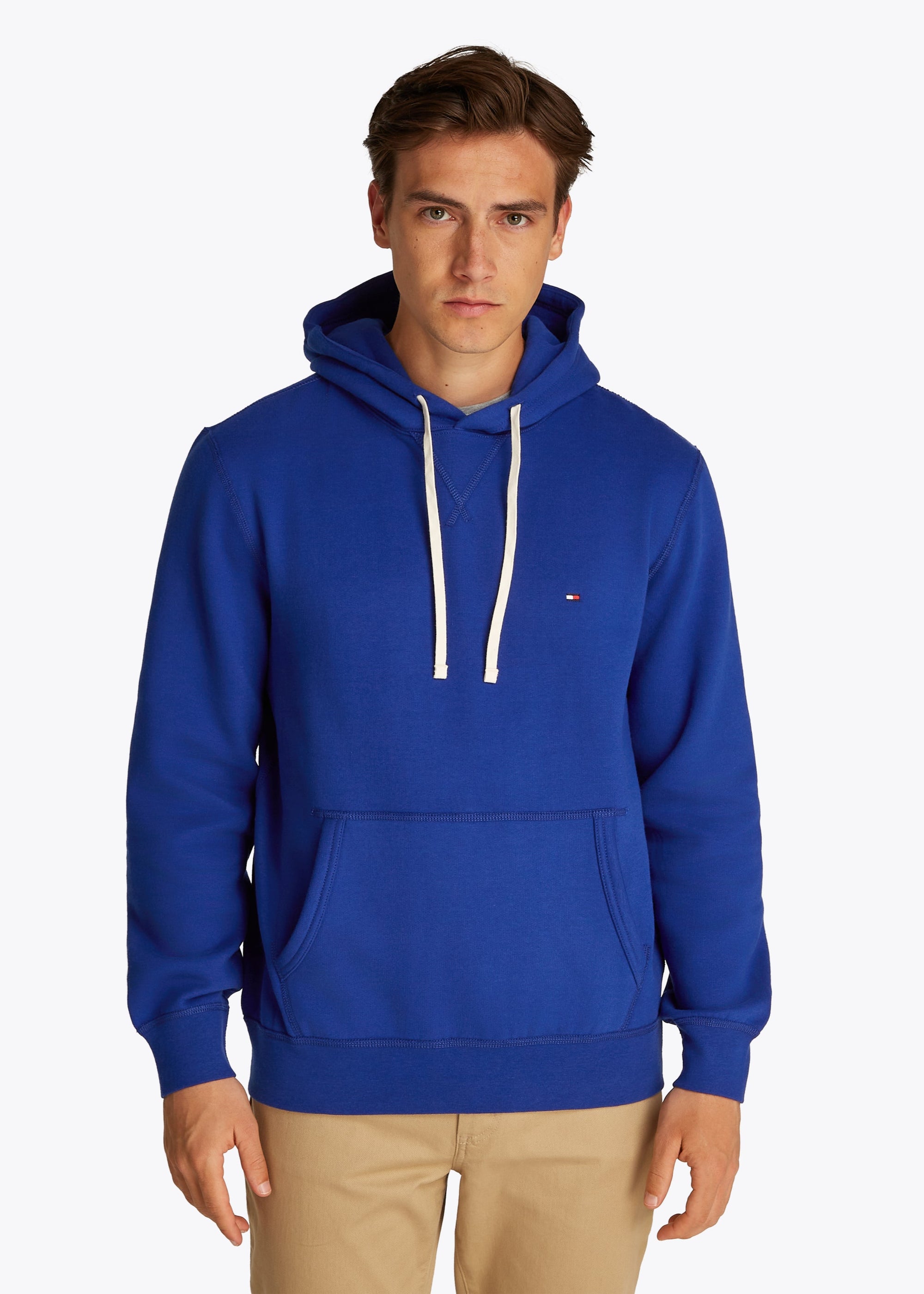 Sweat à capuche Tommy Hilfiger bleu foncé pour homme | Georgespaul