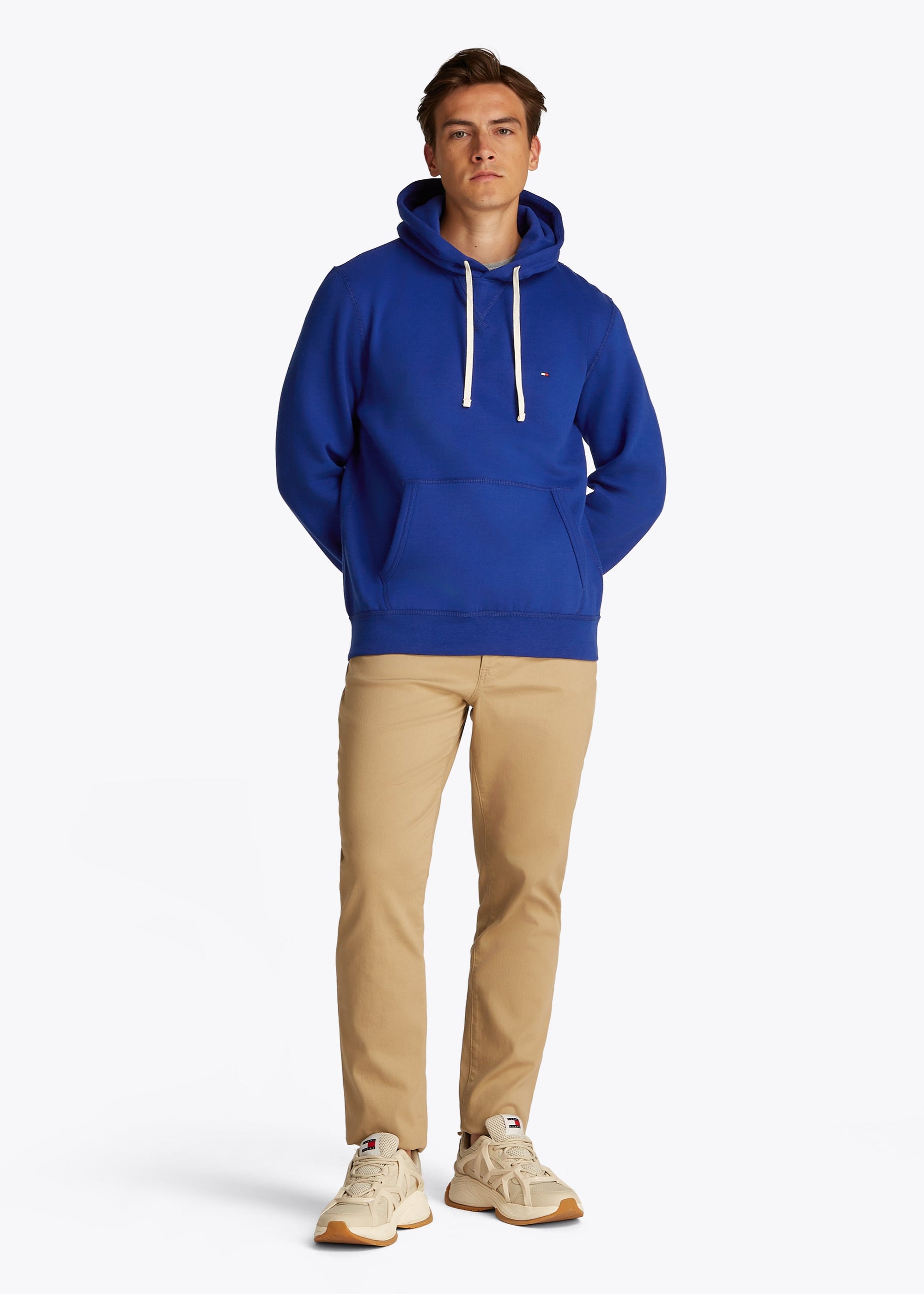 Sweat à capuche Tommy Hilfiger bleu foncé pour homme | Georgespaul