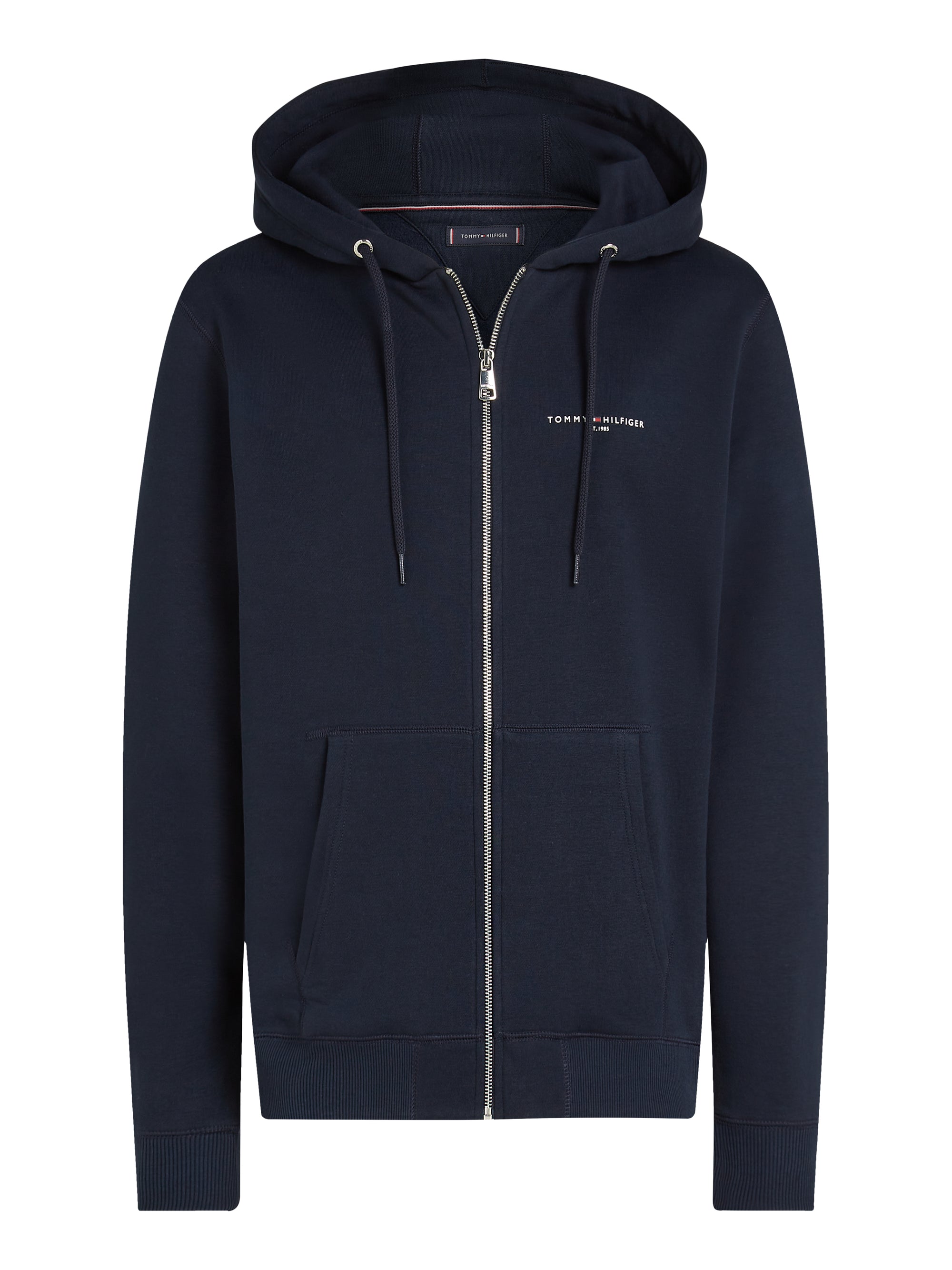 Sweat zippé Tommy Hilfiger marine pour homme | Georgespaul