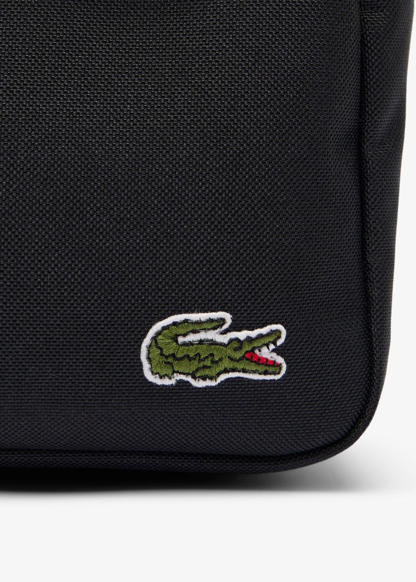 Trousse de toilette Lacoste noire unisexe | Georgespaul