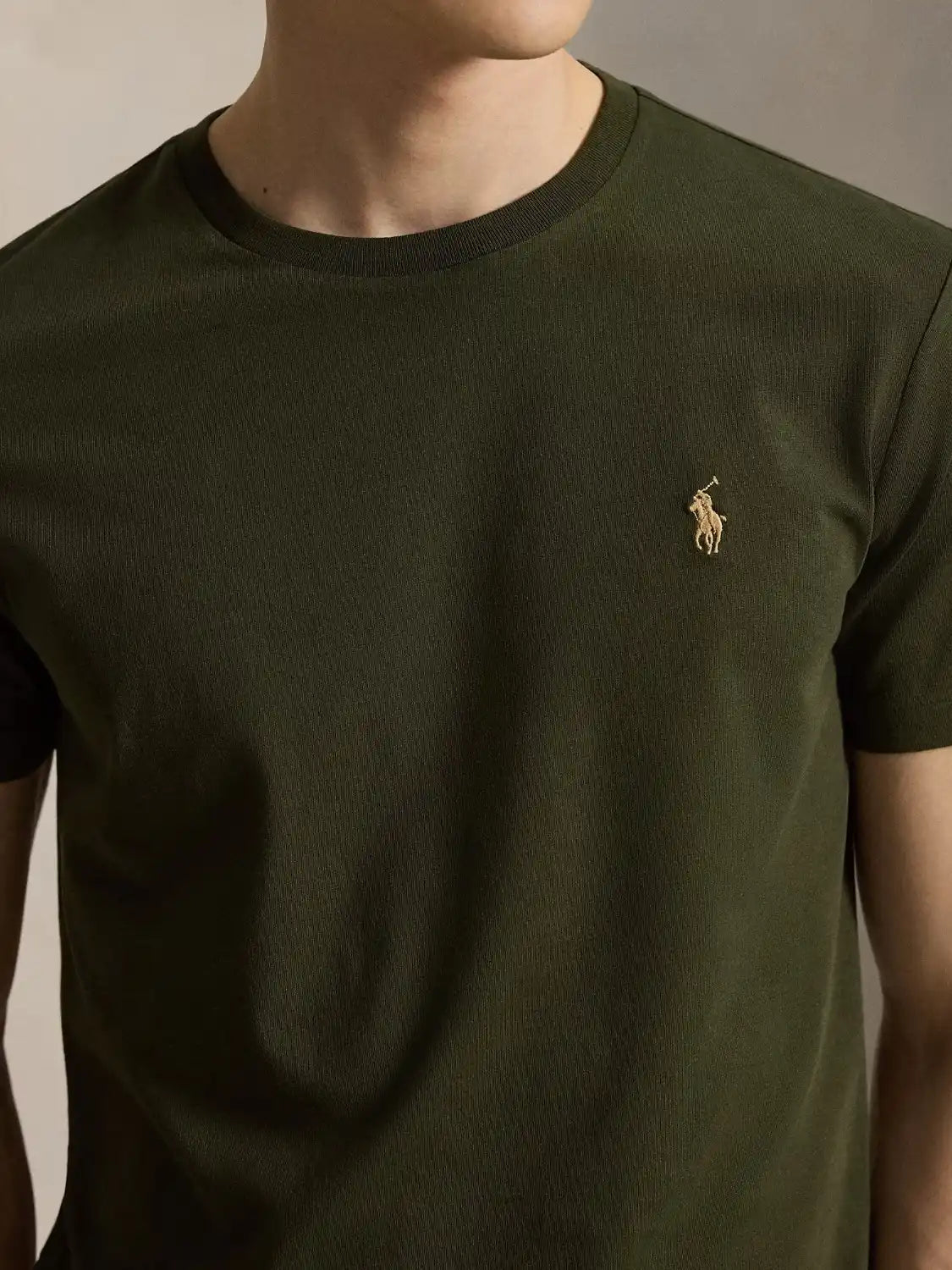 Tshirt-Ralph-Lauren-Kaki-Homme-710671438540-Zoom