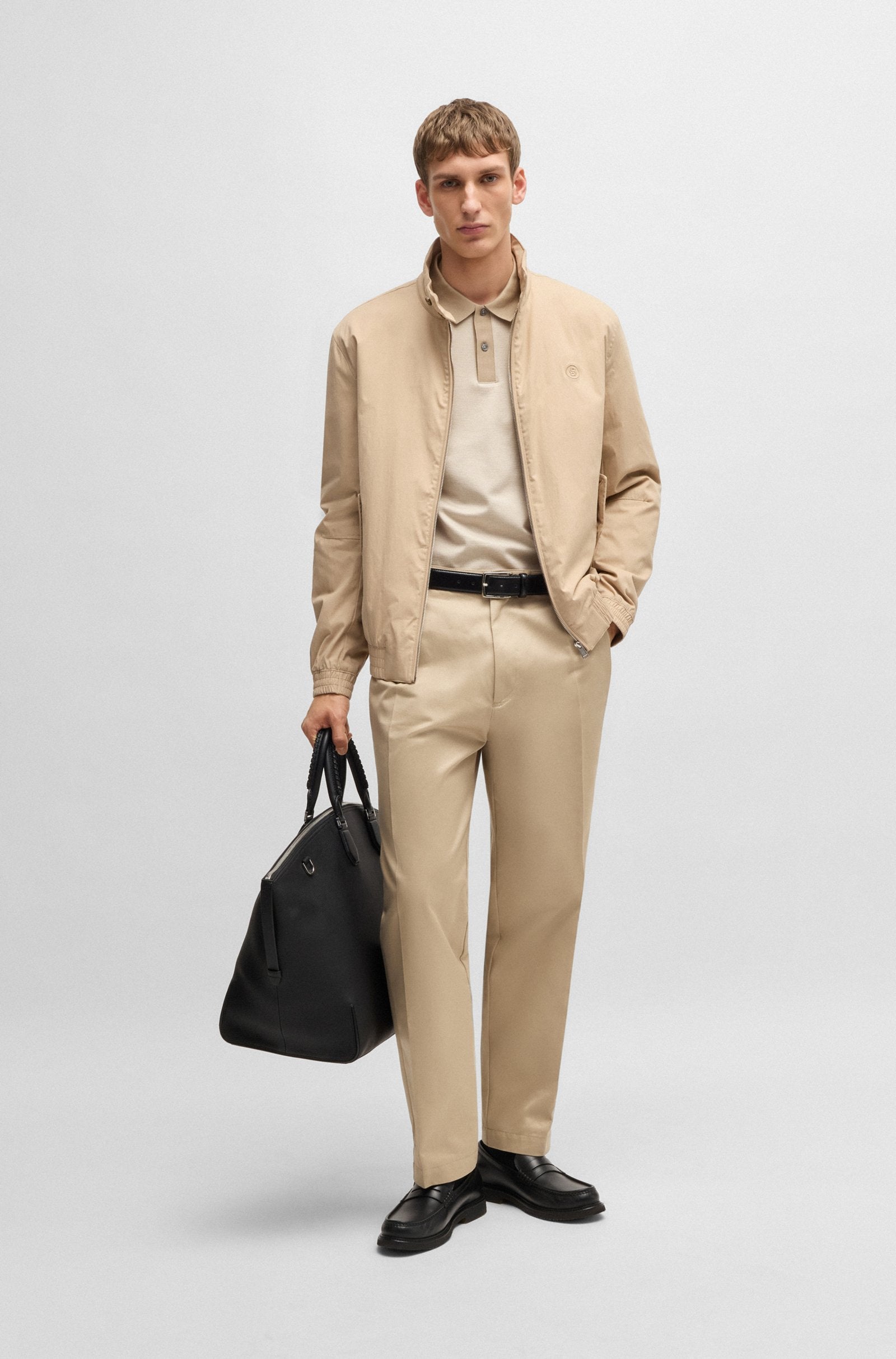 Veste BOSS beige pour homme | Georgespaul