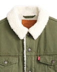 Veste Sherpa Levi's® kaki pour homme | Georgespaul