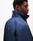 Veste déperlante Tommy Hilfiger marine pour homme | Georgespaul