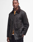 Veste Classic Beaufort Barbour marron en coton ciré