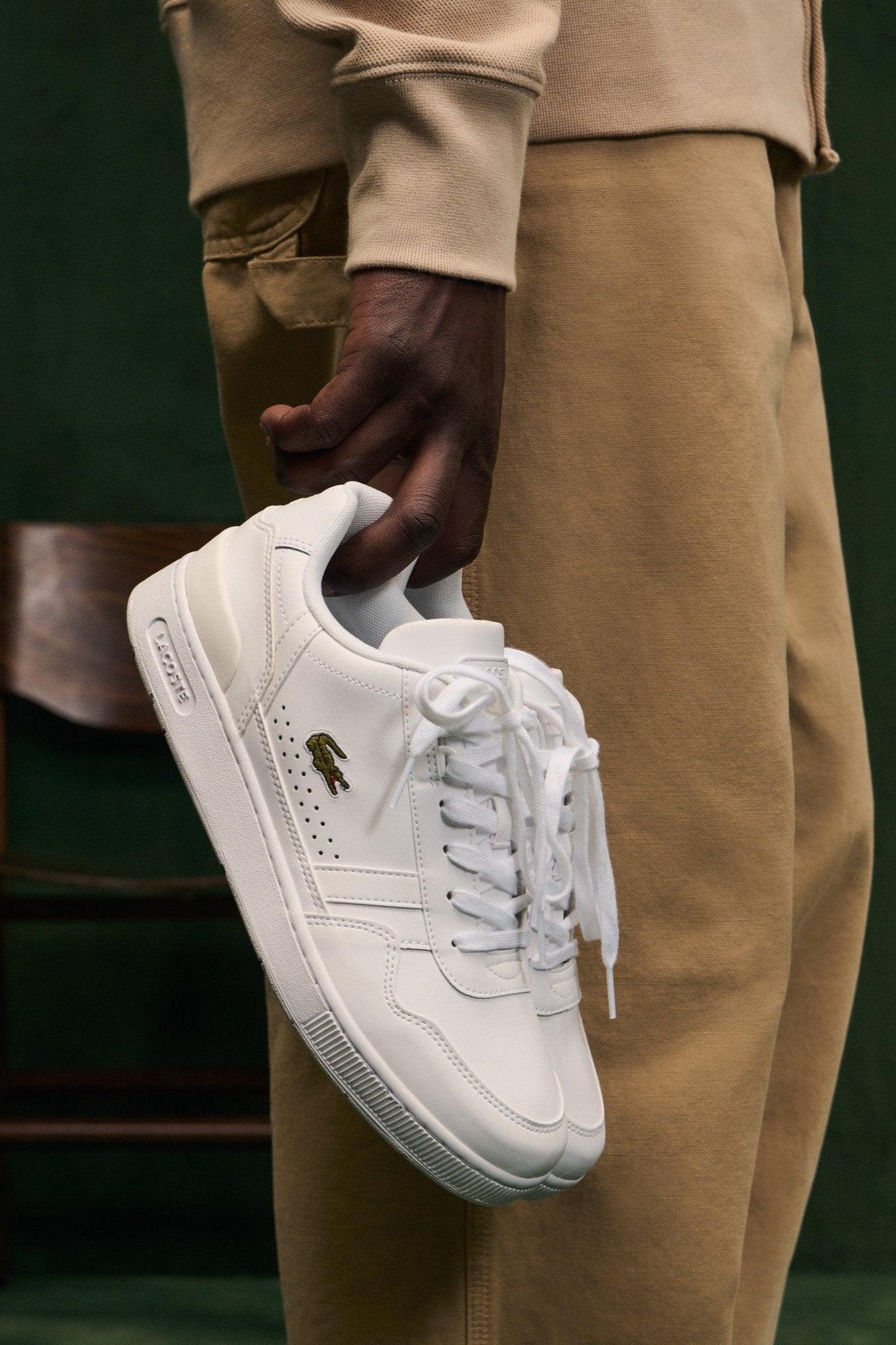 Baskets Lacoste blanches pour homme | Georgespaul  