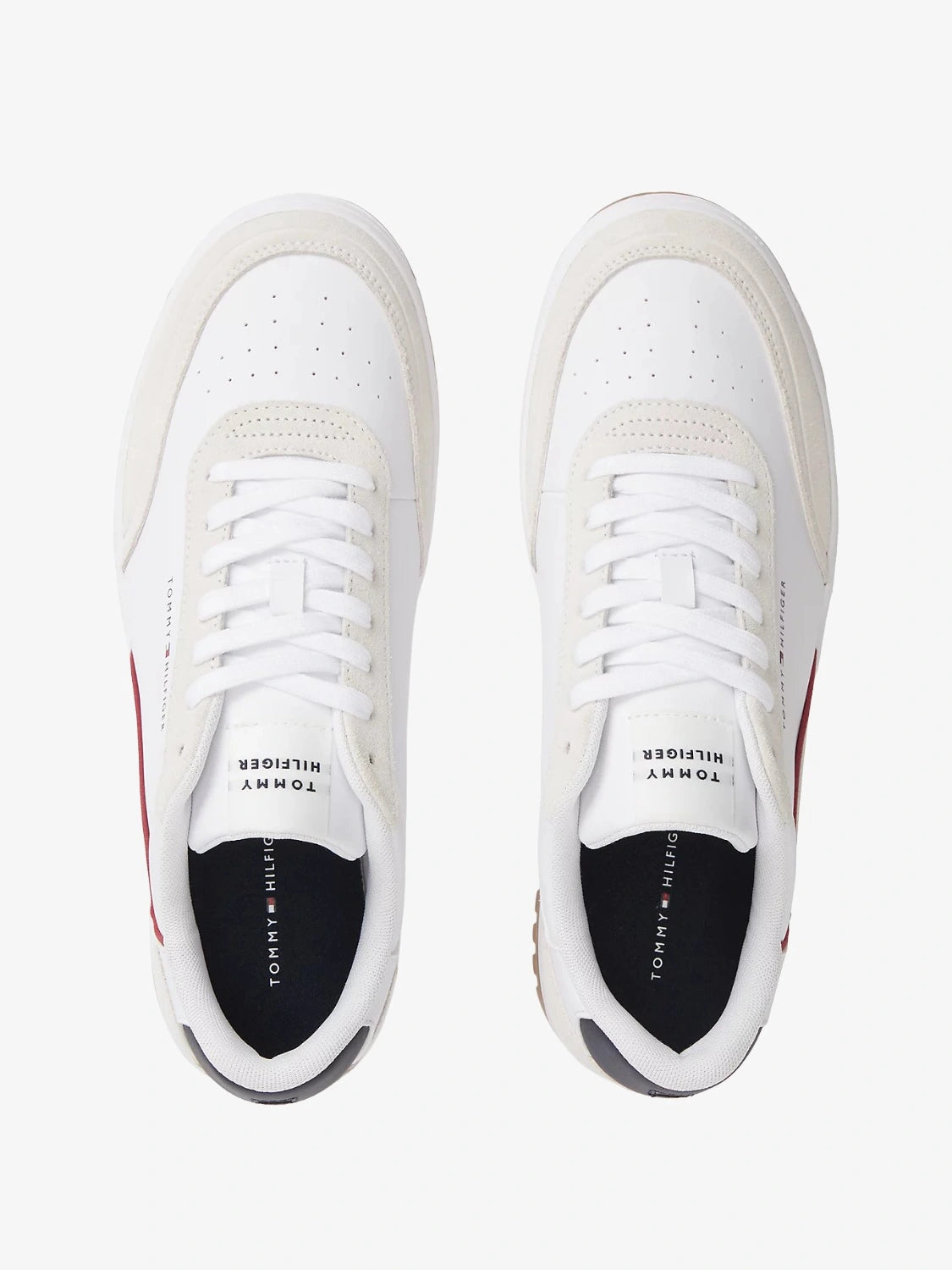 baskets-tommy-hilfiger-blanches-homme-cuir-FM0FM058810GZ-dessus-zoom